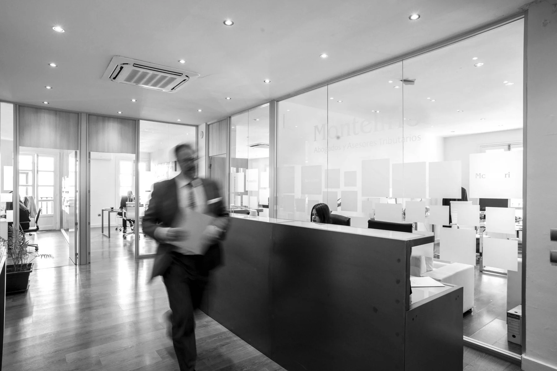 Interior of the Montelirio offices